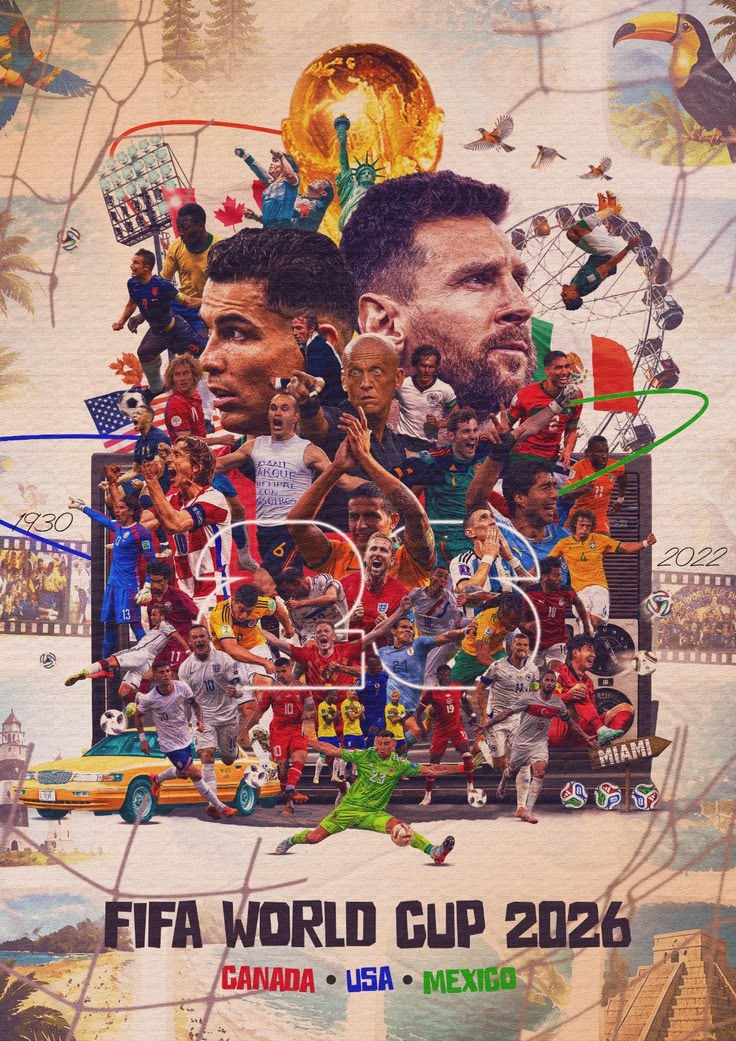 FIFA World Cup 2026 — hosted across USA, Mexico and Canada